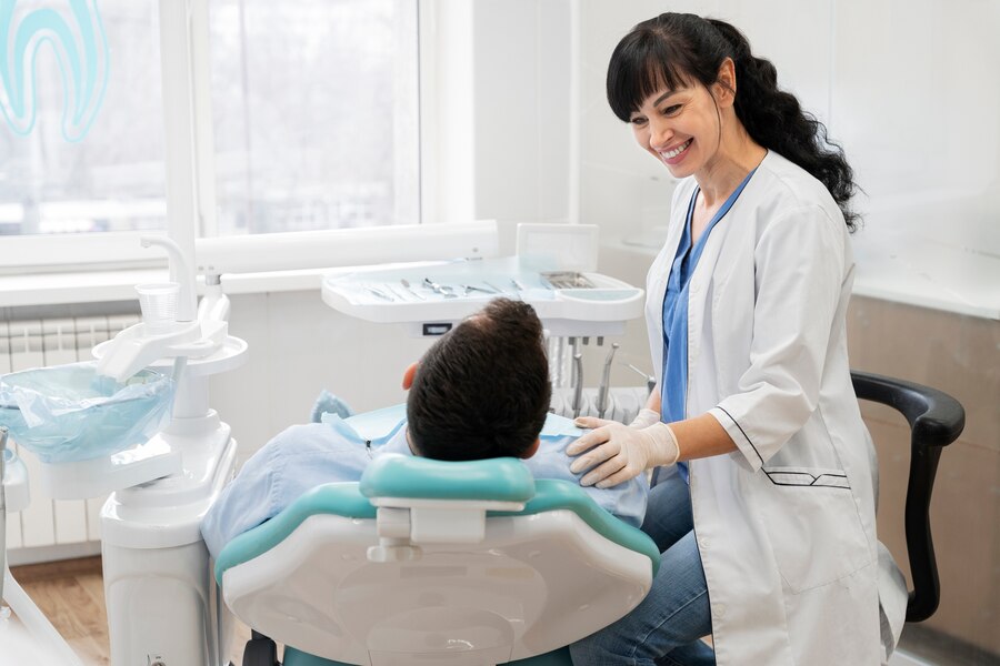 dentist-doing-check-up-patient_23-2149206228